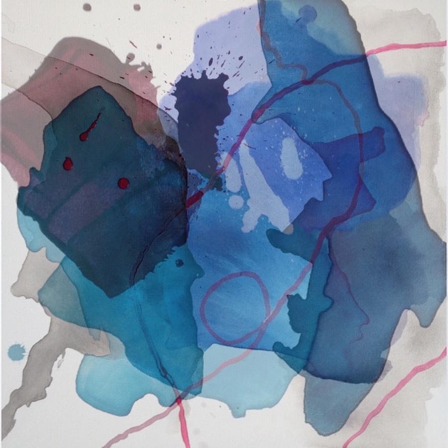 Rituals of Fluidity Painting by Sande Waters Rituals of Fluidity Painting by Sande Waters