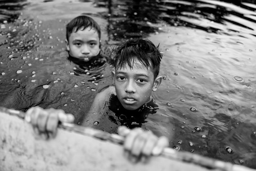 River Boys Photograph by Kieron Long - Fine Art America