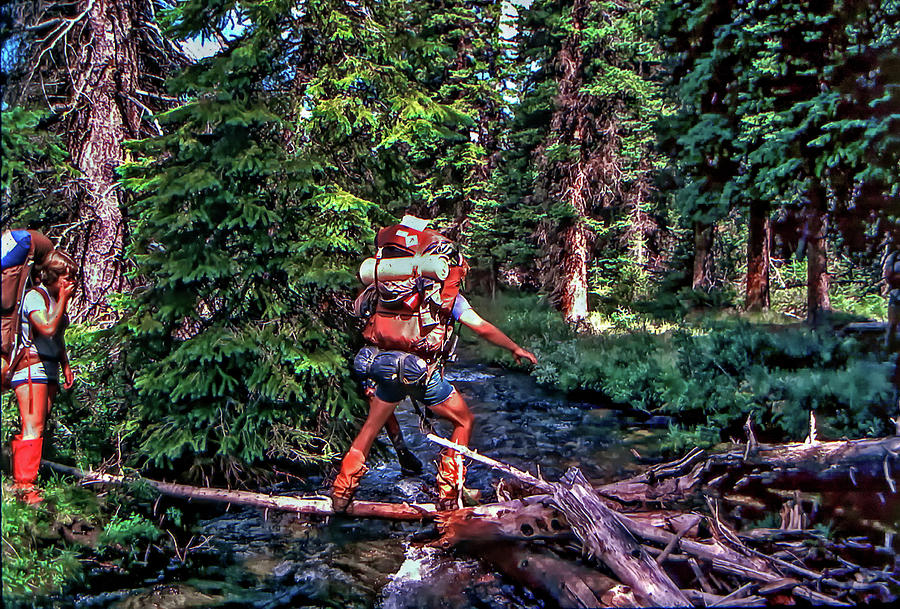River Crossing - The Great Divide Trail Photograph