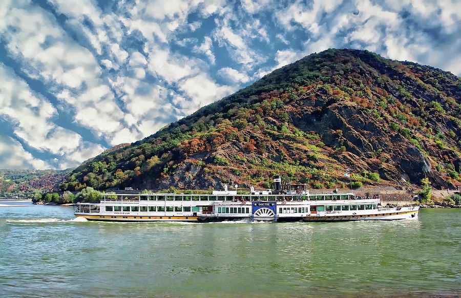River Cruise Ship by Anthony Dezenzio River Cruise Ship by Anthony Dezenzio