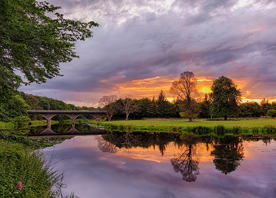 River Don Sunset Photograph by © Persley Photographics
