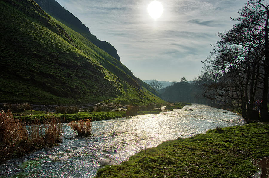 River Dove through Dovedale valley Photograph by Scott Lyons