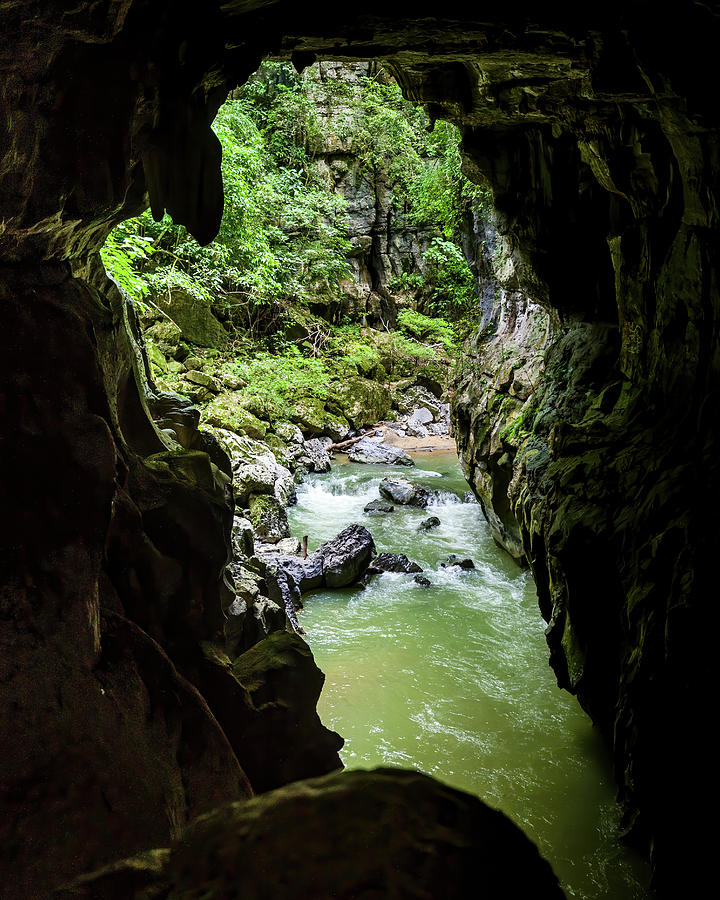 River Entrance Tuluni Caves Chaparral Tolima Colombia Photograph by Adam Rainoff