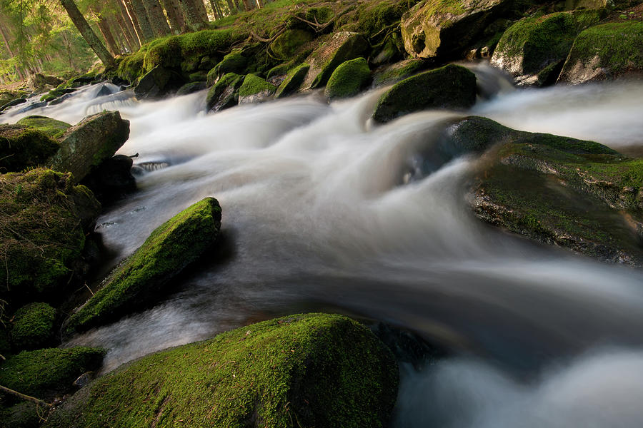 River Flow Photograph by Rudolf Vlcek