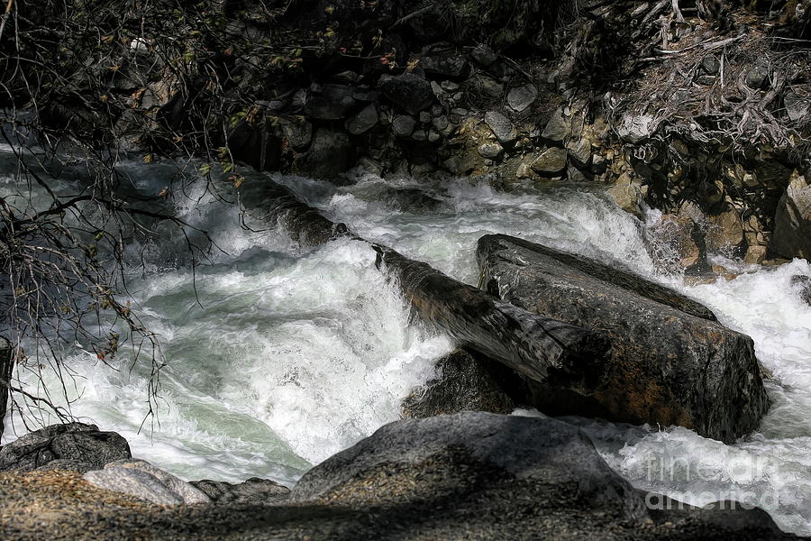 River Flows to Mirror Lake Yosemite  Photograph by Chuck Kuhn