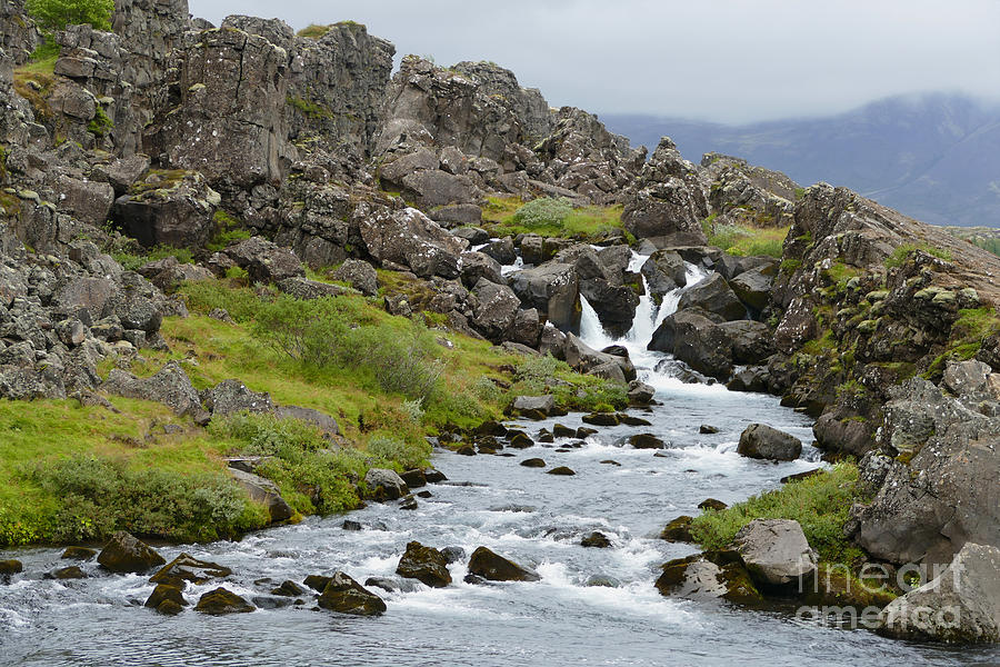 River In Thingvellir National Park, Iceland Photograph