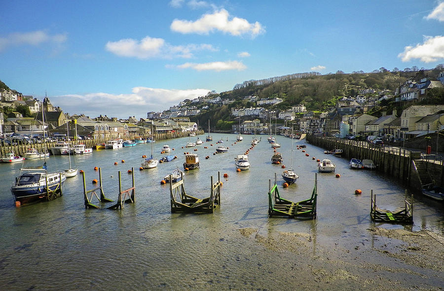 River Looe Harbour South Cornwall Photograph by Richard Brookes