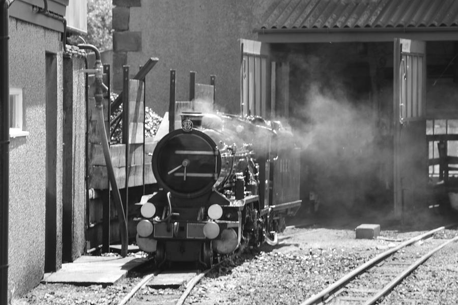 River Mite 1966 with the steam Photograph by Lukasz Ryszka