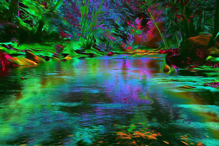 River Of Color Photograph