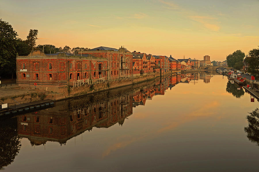 River Ouse After Sunrise Photograph by Photography Aubrey Stoll