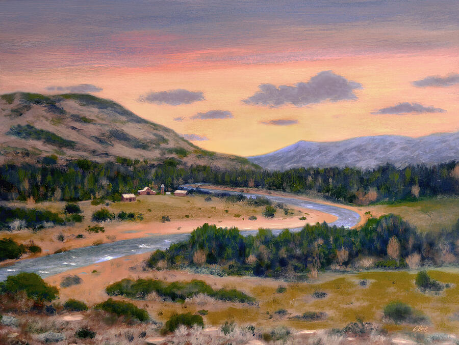 River Ranch  Painting by Gordon Beck