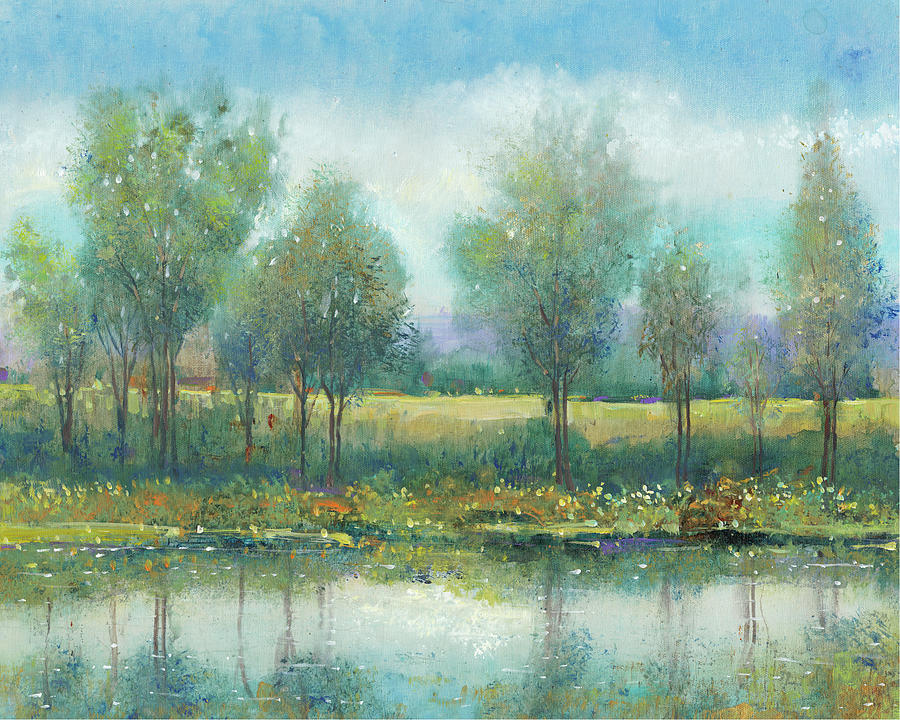River Reflection II Painting by Tim Otoole