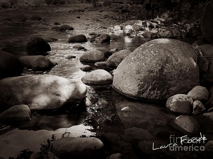 River Rocks Photograph by Laura Forde