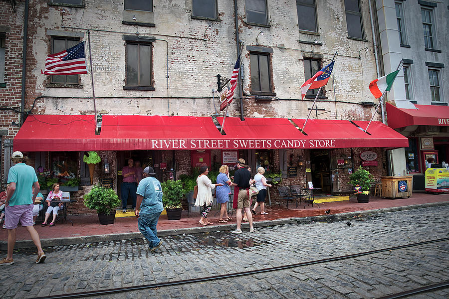 River Street Sweets Candy Store Photograph by TJ Baccari - Fine Art America