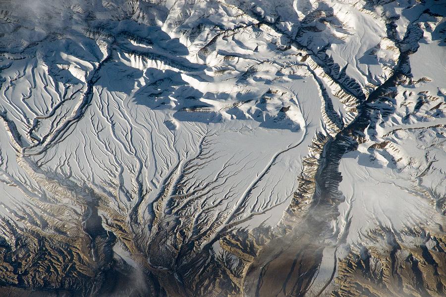 Rivers And Snow In The Himalayas Painting by Celestial Images