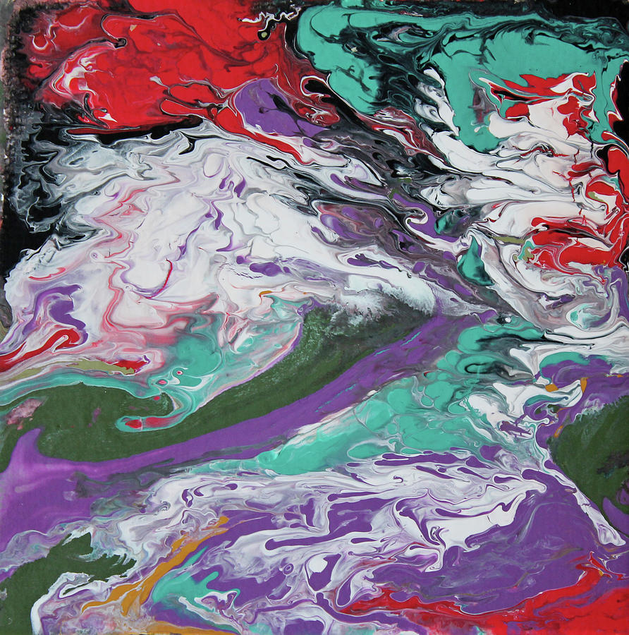 Abstract Painting - Riverside by Karla Gerard
