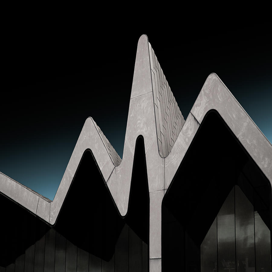Architecture Photograph - Riverside Museum by Inge Schuster