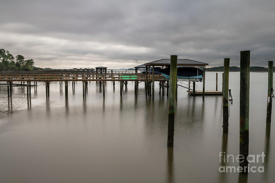 Rivertowne On The Wando Silky Waters Photograph