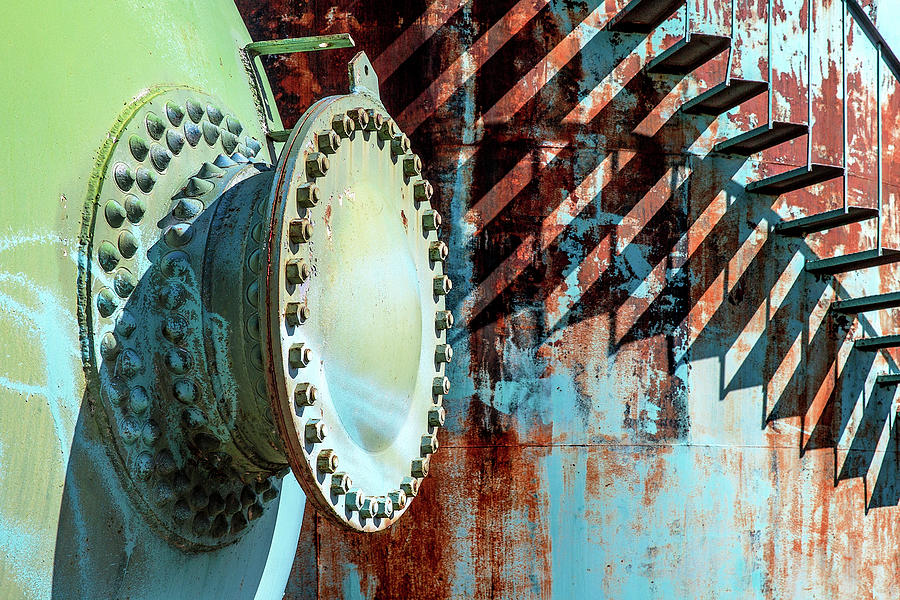 Rivets and Rust Photograph by Todd Klassy