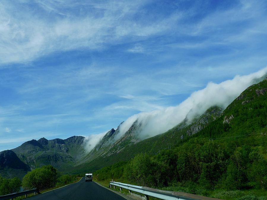 Road In The North Of Norway Photograph
