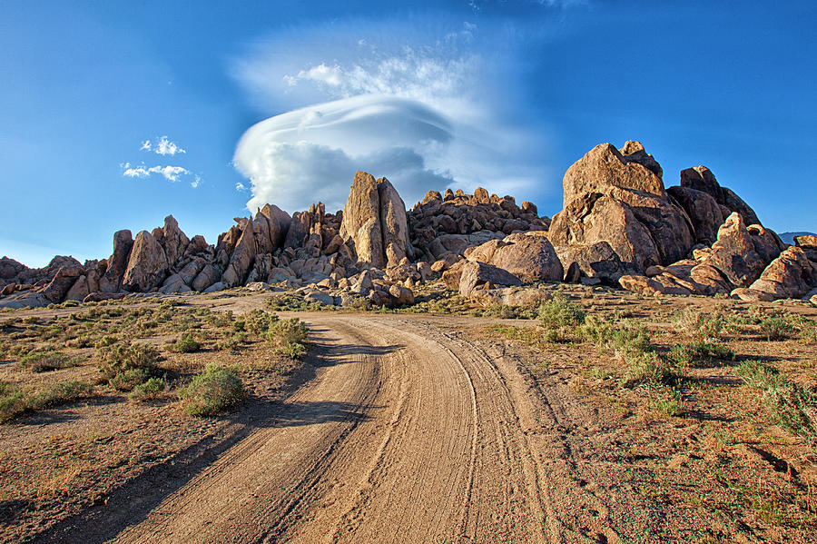 Road Into Alabama Hills Photograph by Mimi Ditchie Photography