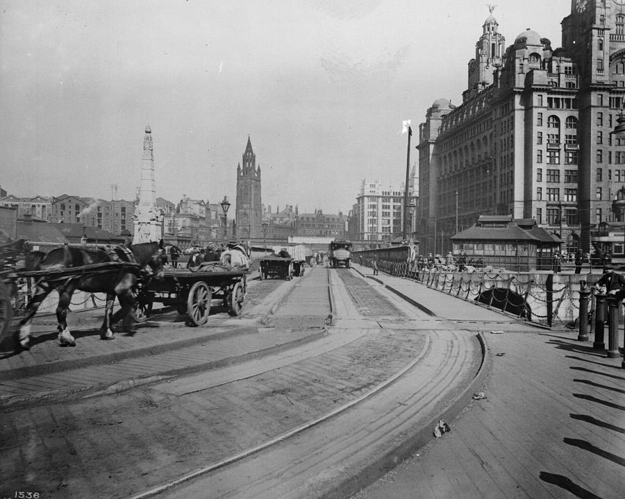 Road Into Liverpool Photograph by General Photographic Agency
