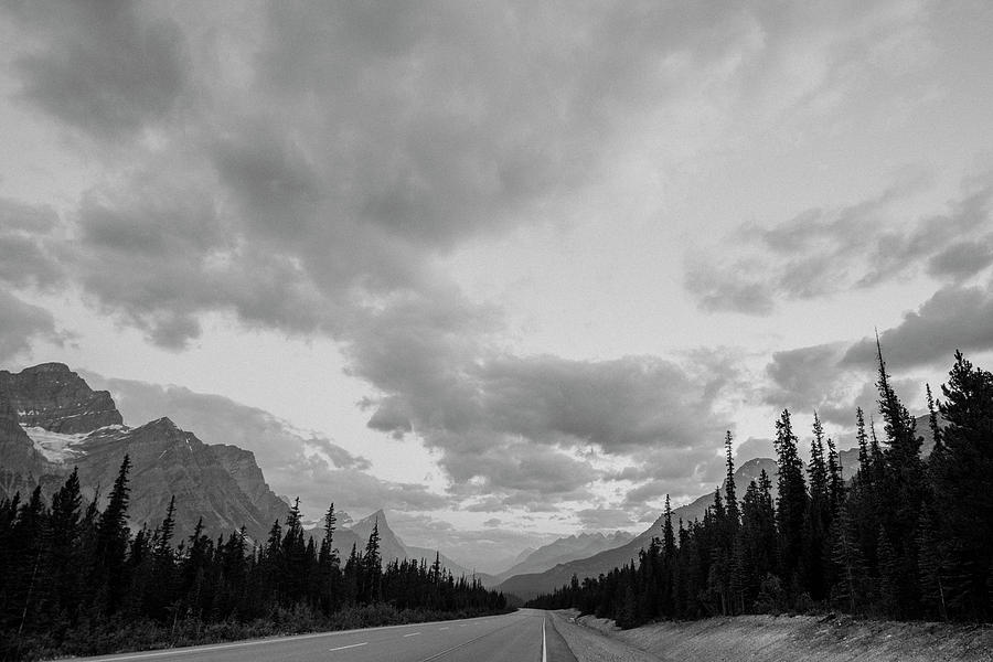 Road Passing Through Banff National Photograph by Panoramic Images