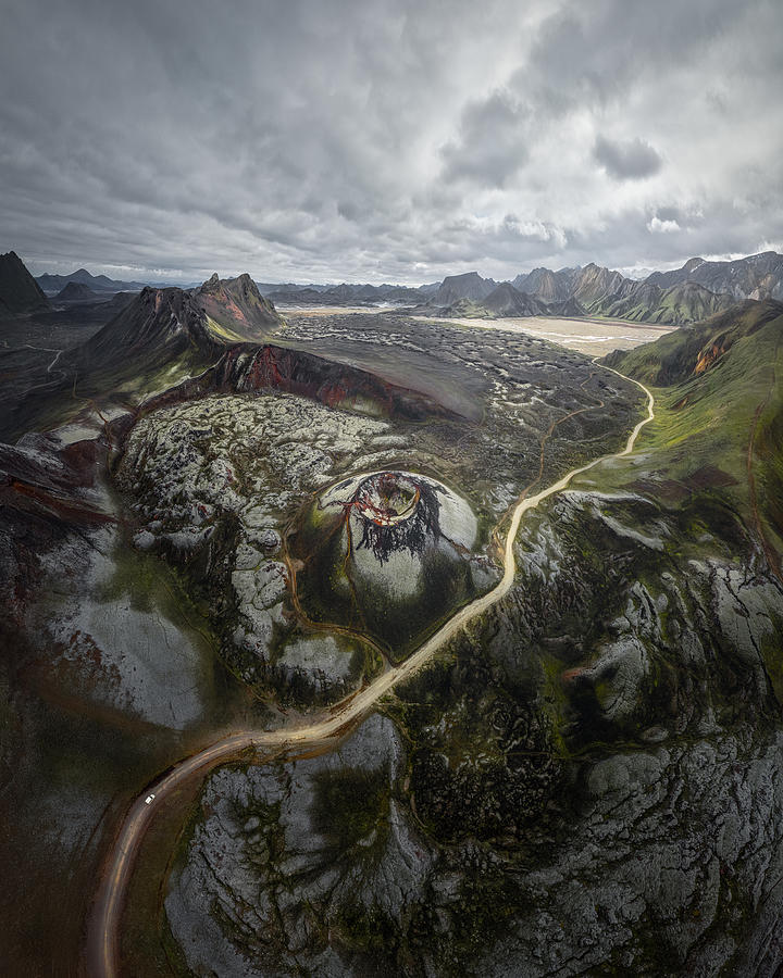 Mountain Photograph - Road Through The Highlands by Clara Gamito