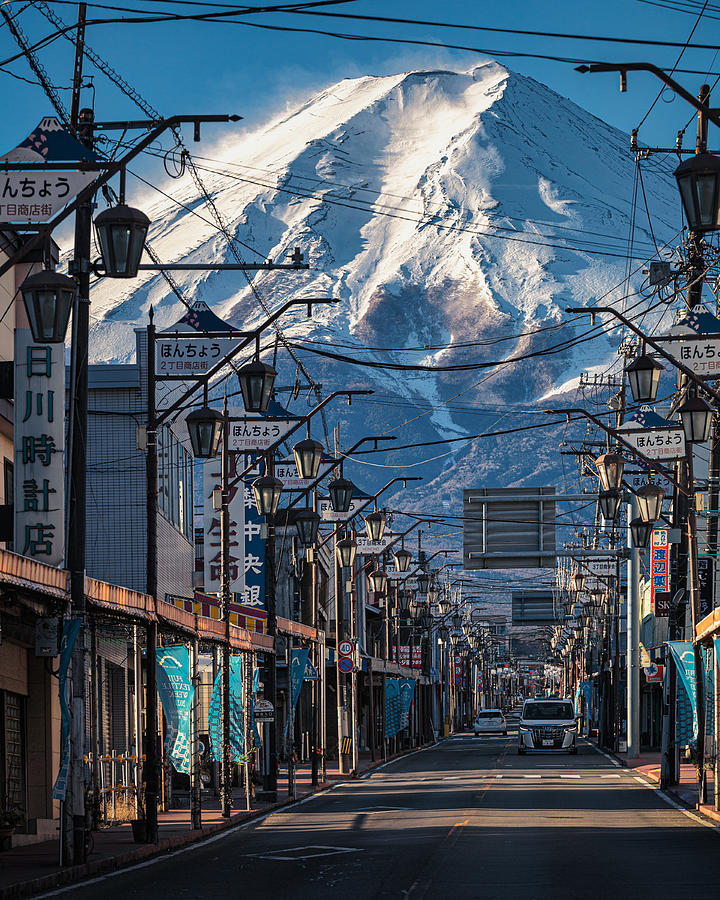 Road To Fuji Photograph by Takeshi Mitamura