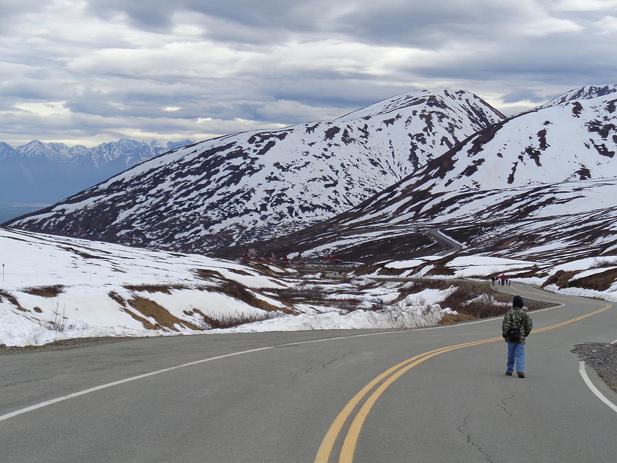 Road to Hatcher Pass AK Photograph by Diannah Lynch