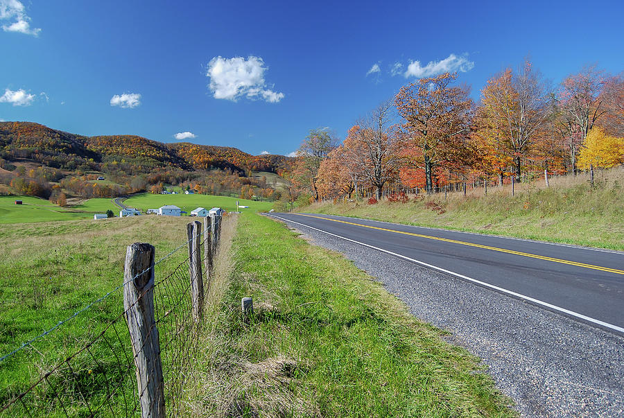 Road To Hightown Photograph by Mike O'Shell - Fine Art America