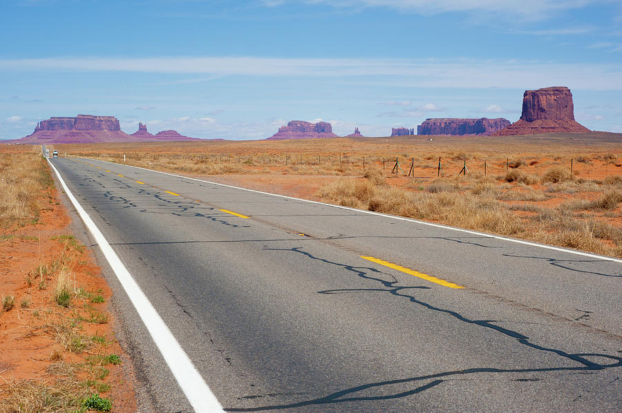 Road To Monument Valley Photograph by Asier