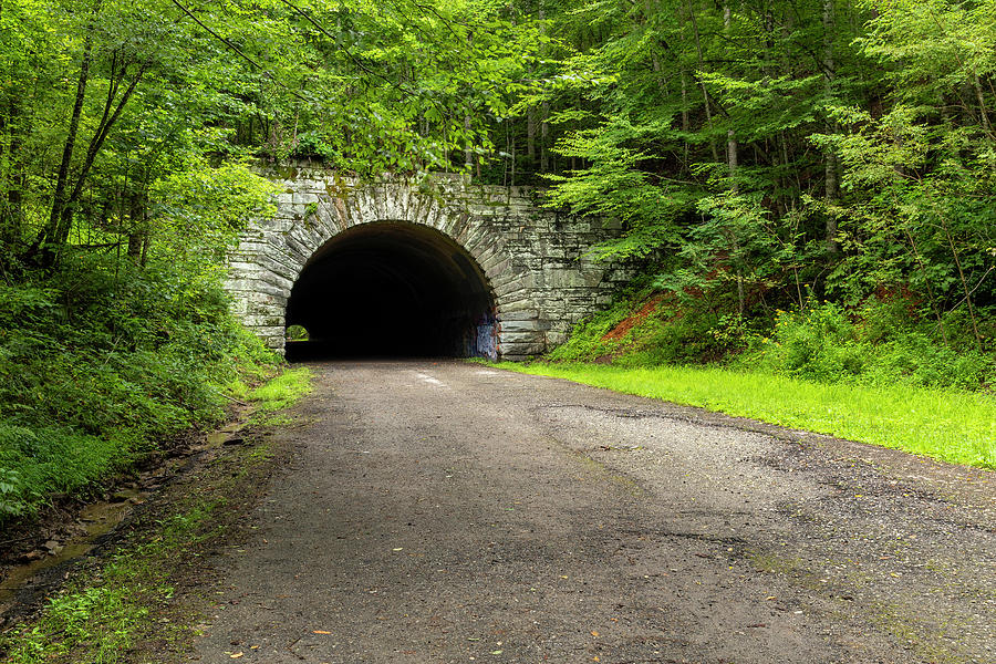 Road To Nowhere Tunnel 12 Photograph