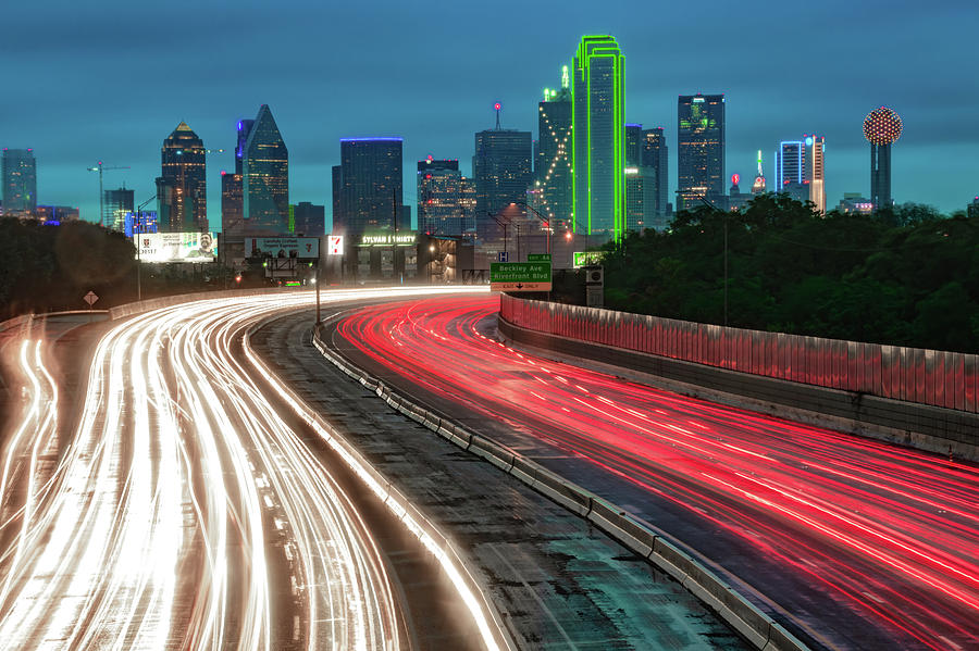 Road To The Dallas Texas Skyline by Gregory Ballos Road To The Dallas Texas Skyline by Gregory Ballos
