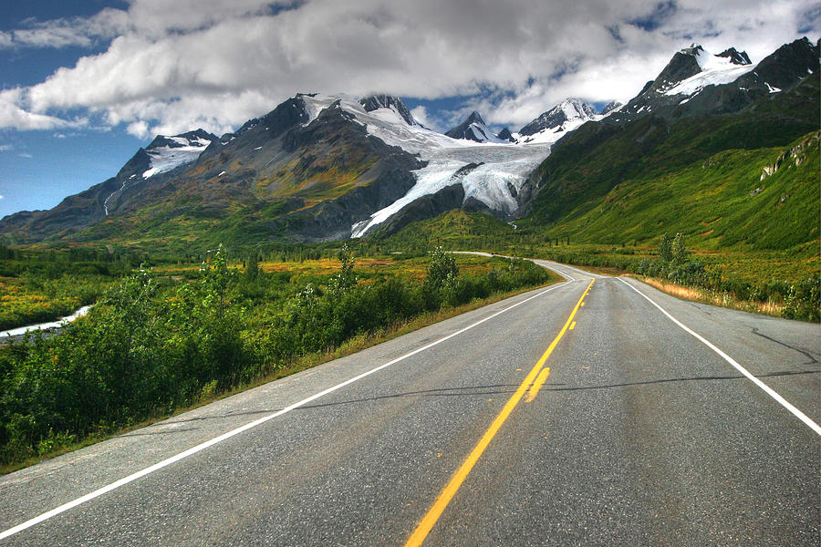 Road To The Glacier Photograph by Photo ©tan Yilmaz