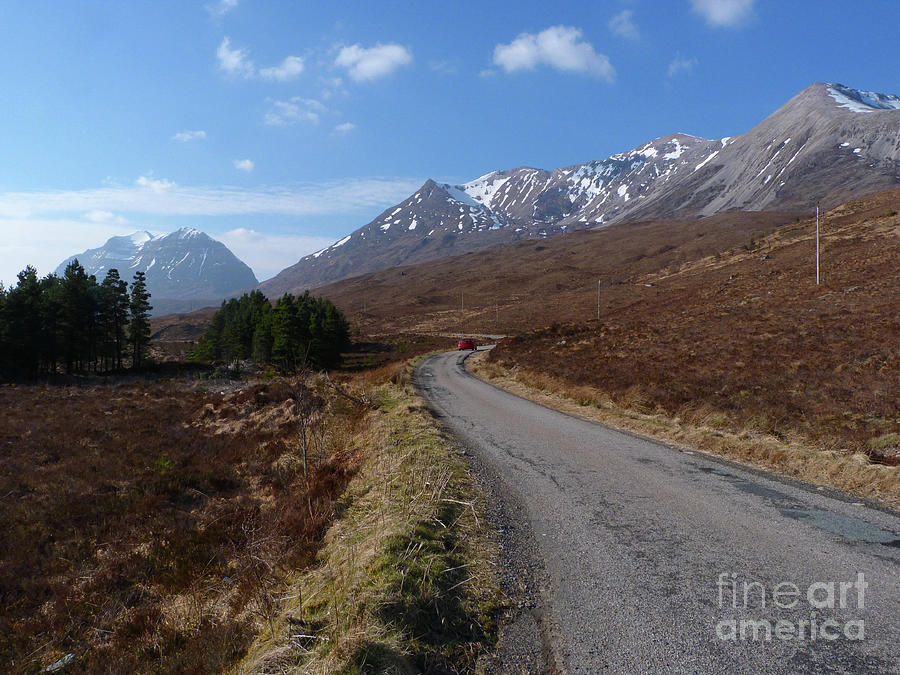 The Road to Torridon, Wester Ross - Scotland Photograph by Phil Banks