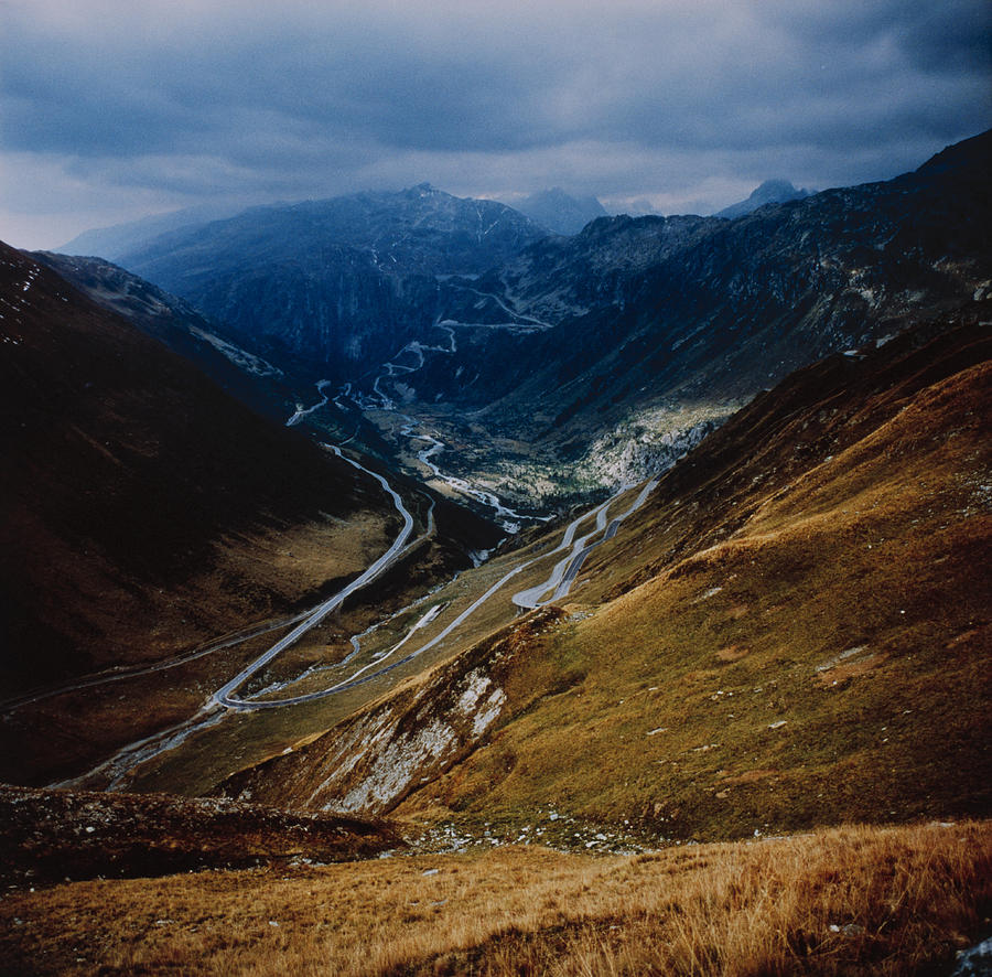 Roads In Valley Photograph by Silvia Otte