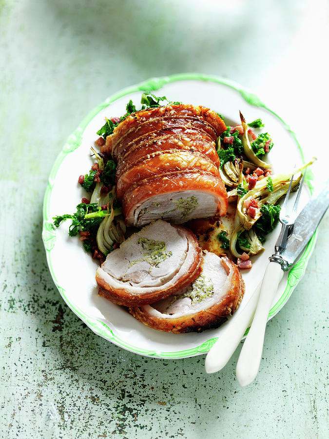 Roast Stuffed Pork Roulade Italy Photograph By Karen Thomas Fine Art America 7162