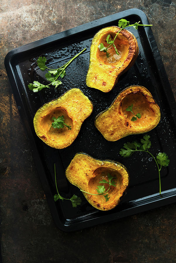 Roasted Butternut Squash Photograph by Max D. Photography