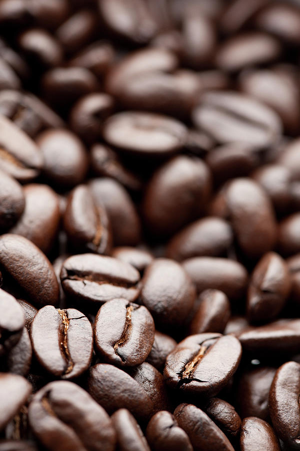 Roasted Organic Coffee Beans Close Up Photograph by Jill Fromer - Pixels
