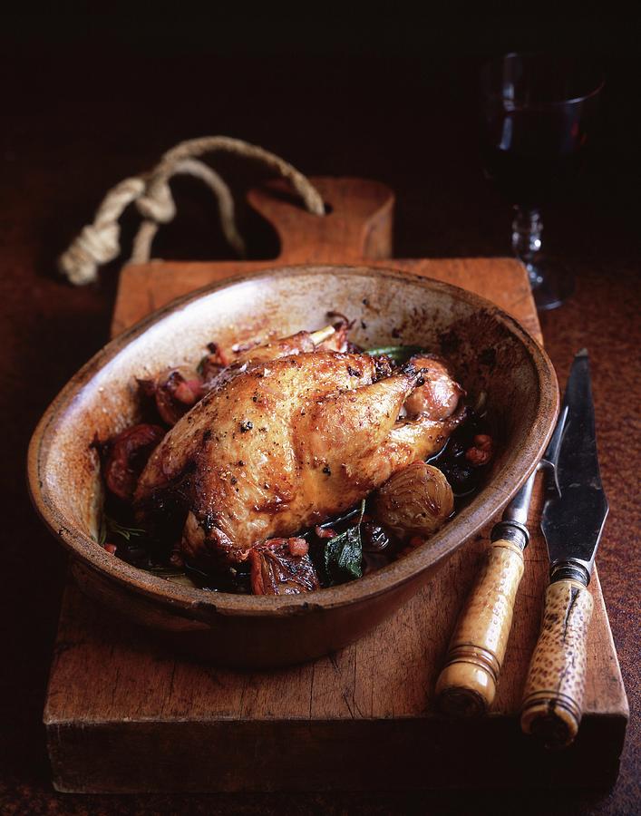 Roasted Pheasant Photograph by Jonathan Gregson