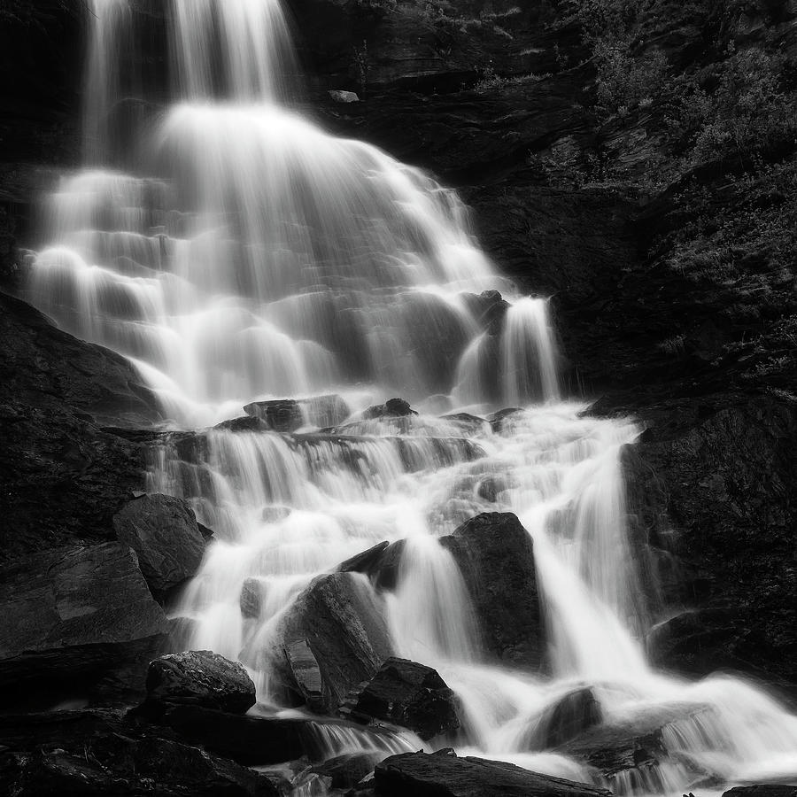 Roasto Waterfall In Nordland, Norway Photograph by Stocktrek Images/arild Heitmann