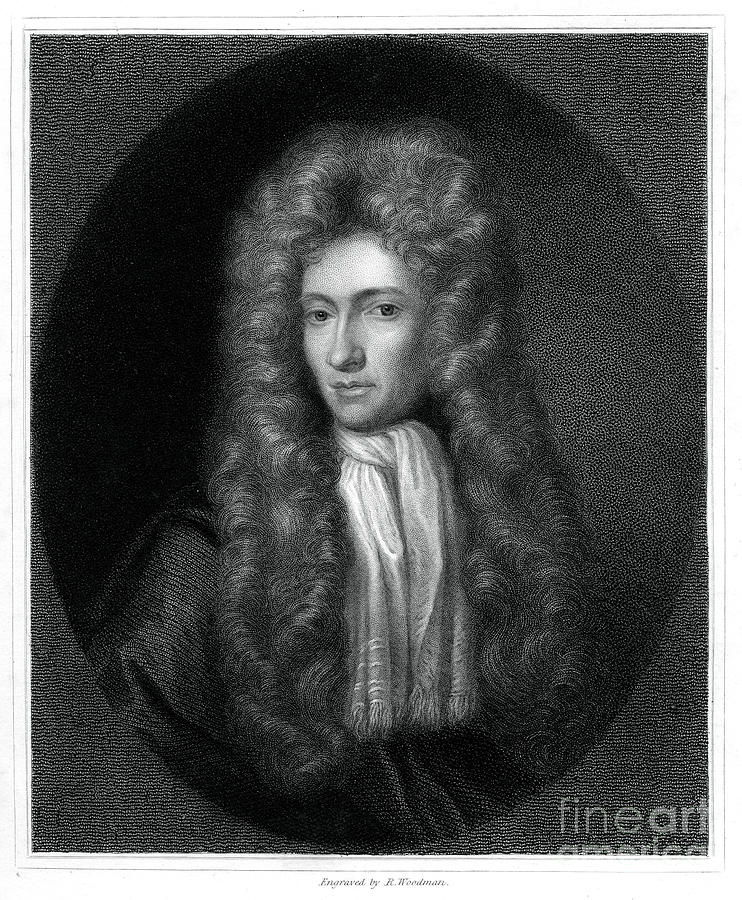 Robert Boyle, Irish-born Chemist Drawing by Print Collector