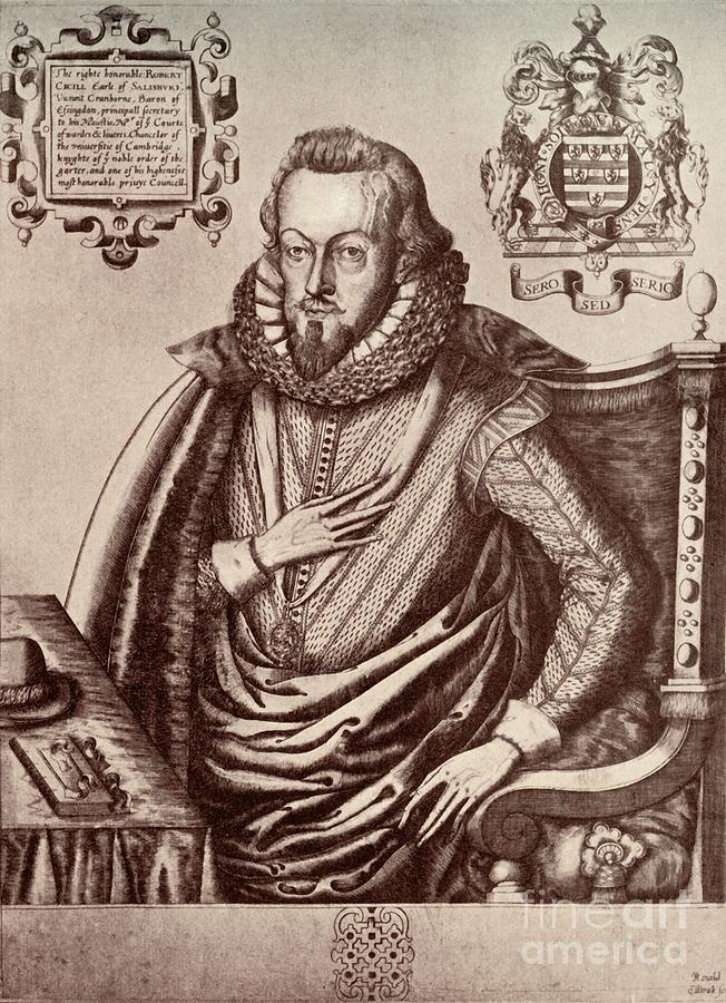 Robert Cecil Drawing by Print Collector