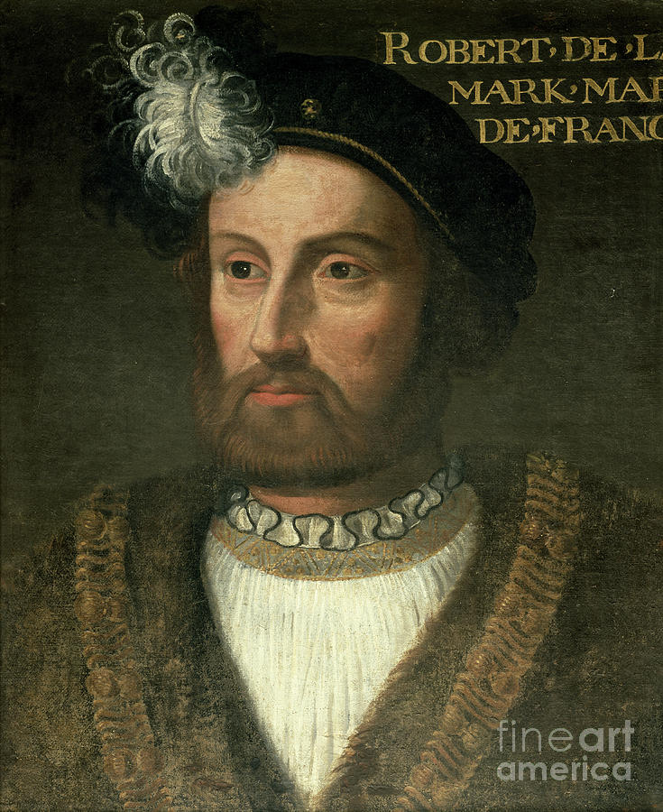 Robert De La Marck Painting by French School Pixels