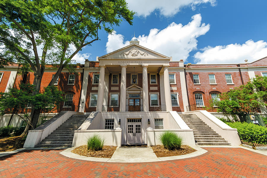 Robert E. Park Hall at the University of Georgia Photograph by Bryan ...