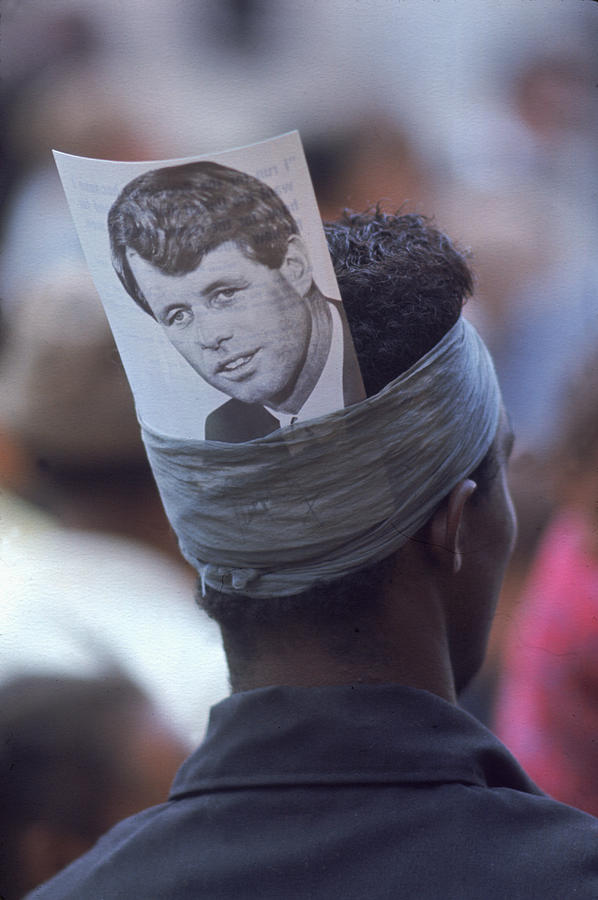 President Photograph - Robert F. Kennedy Rally by Bill Eppridge
