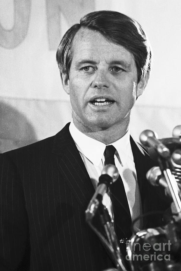 Robert F. Kennedy Speaking Photograph by Bettmann