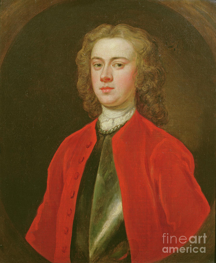Portrait Painting - Robert Fairfax by John Vanderbank