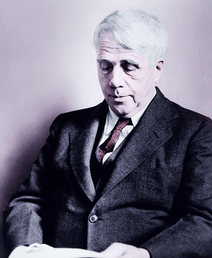 Robert Frost 1941 Infrared art by Ahmet Asar Painting by Celestial ...